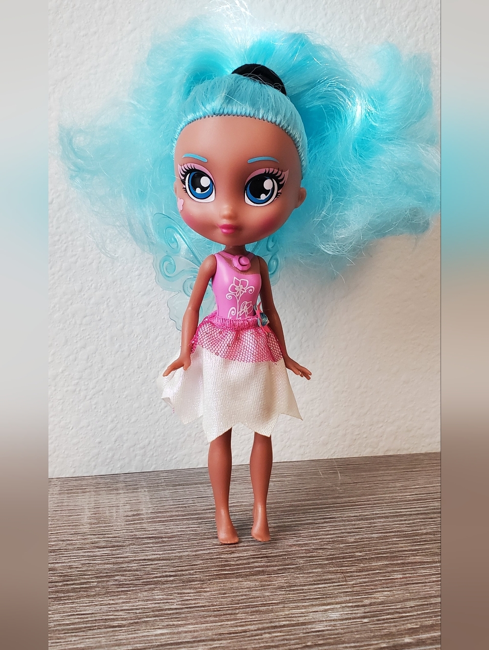 Bright Fairy Friends 6.5 inch Blue-Haired Kids Fashion Doll